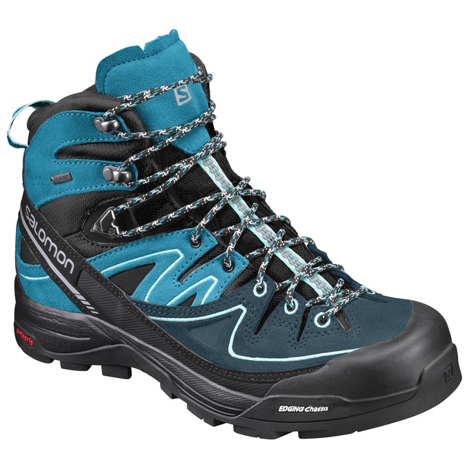 Salomon X ALP MID LTR GTX® W Botas De Montaña Mujer - Turquesa / Negras - Colombia (54716-MTAN)